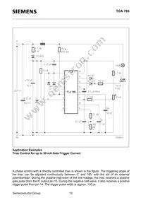 TCA785 Datasheet Page 13