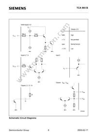 TCA965B Datasheet Page 8