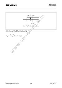 TCA965B Datasheet Page 13