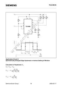 TCA965B Datasheet Page 16