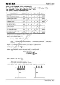 TCD1205DG(8Z Datasheet Page 3