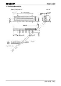 TCD1205DG(8Z Datasheet Page 13