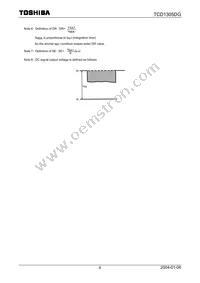 TCD1305DG(8Z Datasheet Page 4