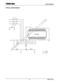 TCD1305DG(8Z Datasheet Page 11