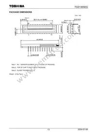 TCD1305DG(8Z Datasheet Page 13