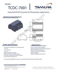 TCDC-7001 Datasheet Page 2