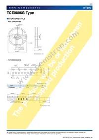 TCE0806G-900-2P Datasheet Page 8