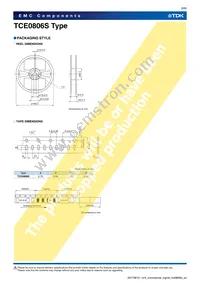 TCE0806S-500-2P Datasheet Page 8