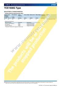 TCE1608G-900-4P Datasheet Page 6