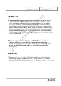 TCG043WQLBAAFA-GA00 Datasheet Page 2