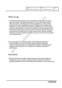 TCG043WQLBAAFA-GA50 Datasheet Page 2