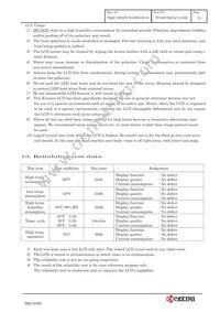 TCG057QVLCA-G00 Datasheet Page 16