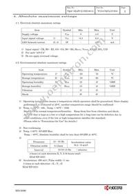 TCG057QVLCS-H50 Datasheet Page 5