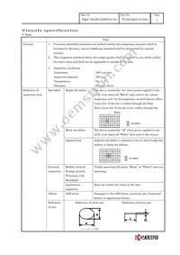 TCG057QVLCS-H50 Datasheet Page 19