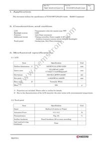 TCG070WVLPAAFA-AA50 Datasheet Page 4