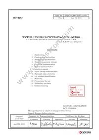 TCG070WVLPAANN-AN50 Datasheet Cover