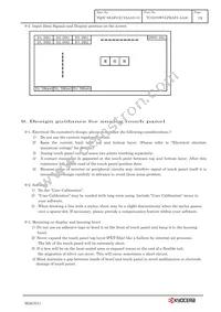 TCG070WVLPEAFA-AA30 Datasheet Page 22