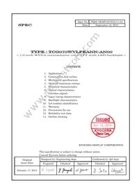 TCG070WVLPEANN-AN00 Datasheet Cover