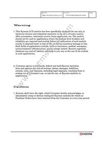 TCG070WVLPEANN-AN00 Datasheet Page 2
