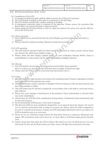 TCG070WVLPEANN-AN50 Datasheet Page 22