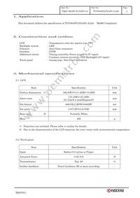 TCG084SVLPAAFA-AA20 Datasheet Page 4