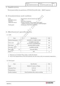 TCG084VGLAAAFA-AA50 Datasheet Page 4