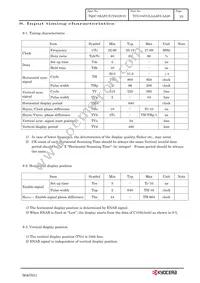 TCG104VGLAAAFA-AA20 Datasheet Page 13
