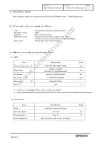 TCG121SVLPBAFA-AA00 Datasheet Page 4