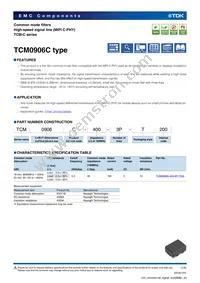 TCM0906C-400-3P-T200 Datasheet Cover