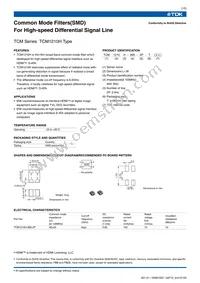 TCM1210H-900-2P Datasheet Cover