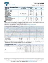 TCMT1110 Datasheet Page 2