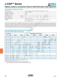 TCNX157M016R0100E Datasheet Page 2