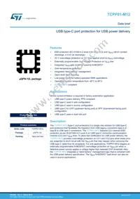 TCPP01-M12 Datasheet Cover