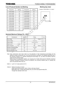 TCR4S15WBG Datasheet Page 2