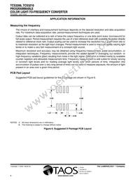 TCS3200D-TR Datasheet Page 8