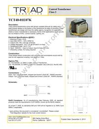 TCT40-01E07K-B Datasheet Cover