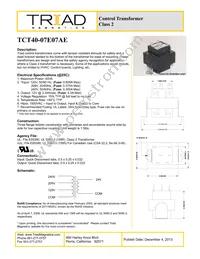 TCT40-07E07AE Cover
