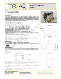 TCT40-07E07K Datasheet Cover
