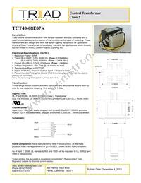 TCT40-08E07K Datasheet Cover
