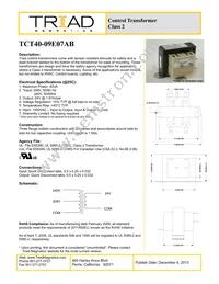TCT40-09E07AB-B Datasheet Cover