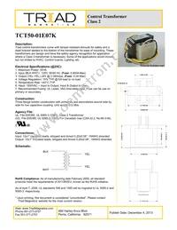 TCT50-01E07K Datasheet Cover
