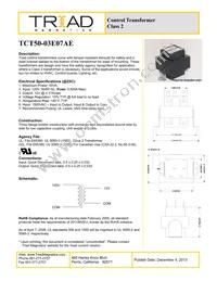 TCT50-03E07AE Datasheet Cover