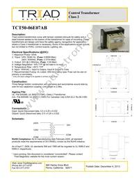 TCT50-06E07AB-B Datasheet Cover