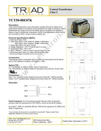 TCT50-08E07K Datasheet Cover