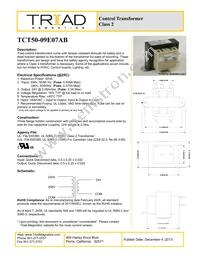 TCT50-09E07AB-B Datasheet Cover