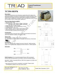 TCT50-10E07K Datasheet Cover