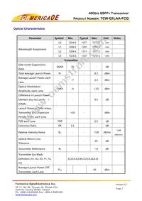 TCW-Q1LAA-FCQ Datasheet Page 7