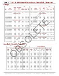 TCX951U050N1L Datasheet Page 2