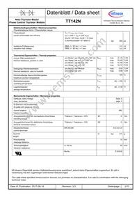 TD142N12KOFHPSA1 Datasheet Page 2