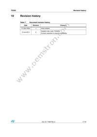 TD352IN Datasheet Page 17